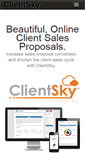 Mobile Screenshot of clientsky.com